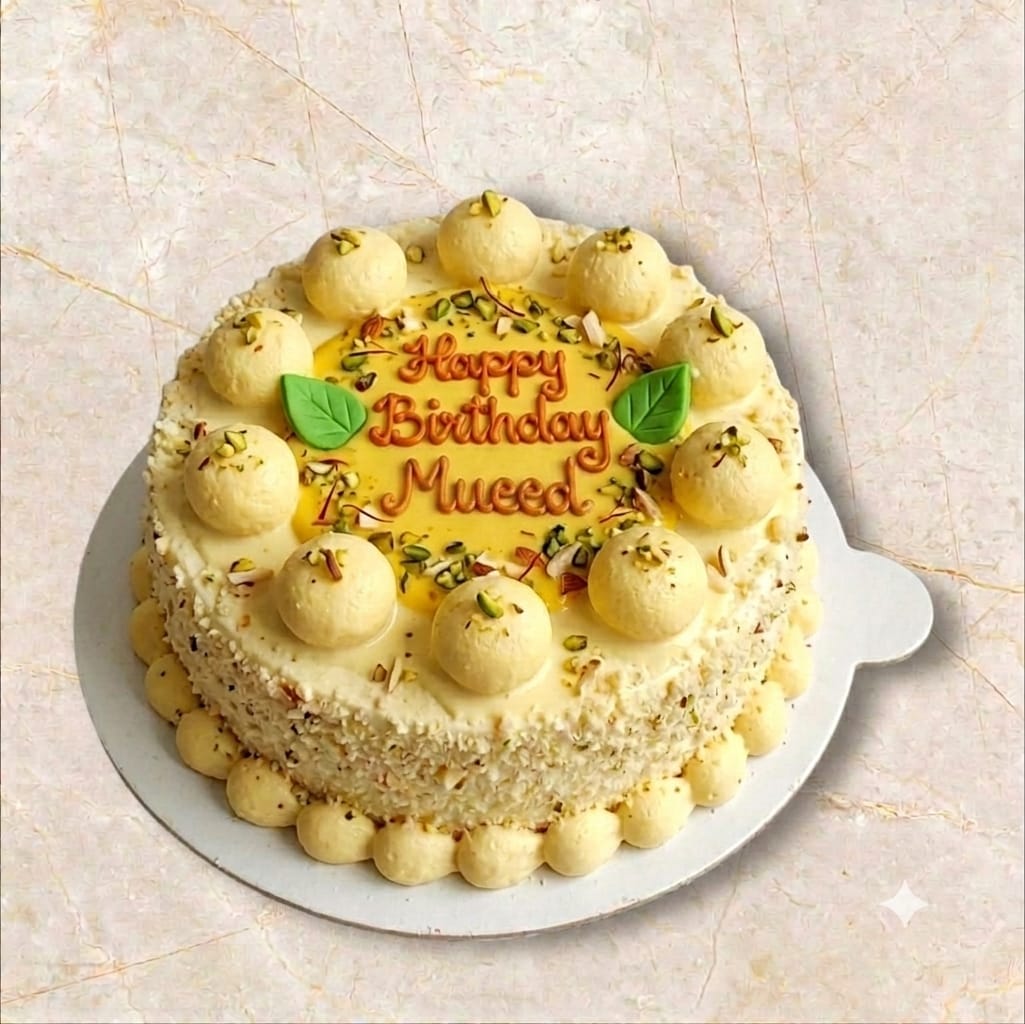 Rasmalai Cake